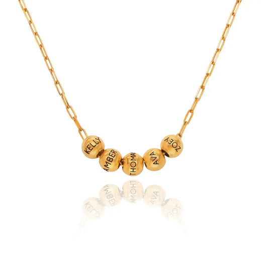 Family Balance Bead Necklace Willow Faith